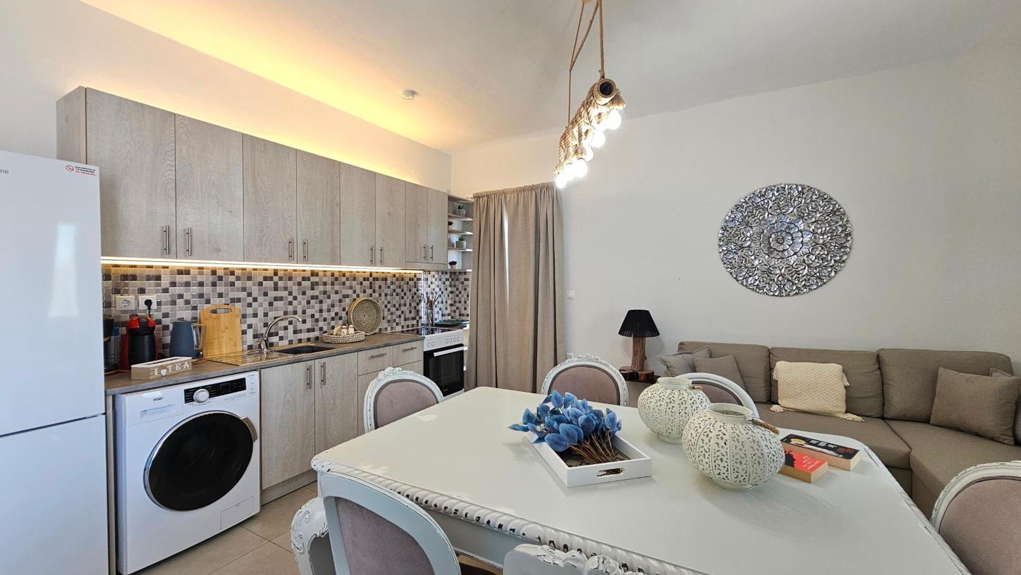 Harmony Villa Milos Pollonia Bagian luar foto