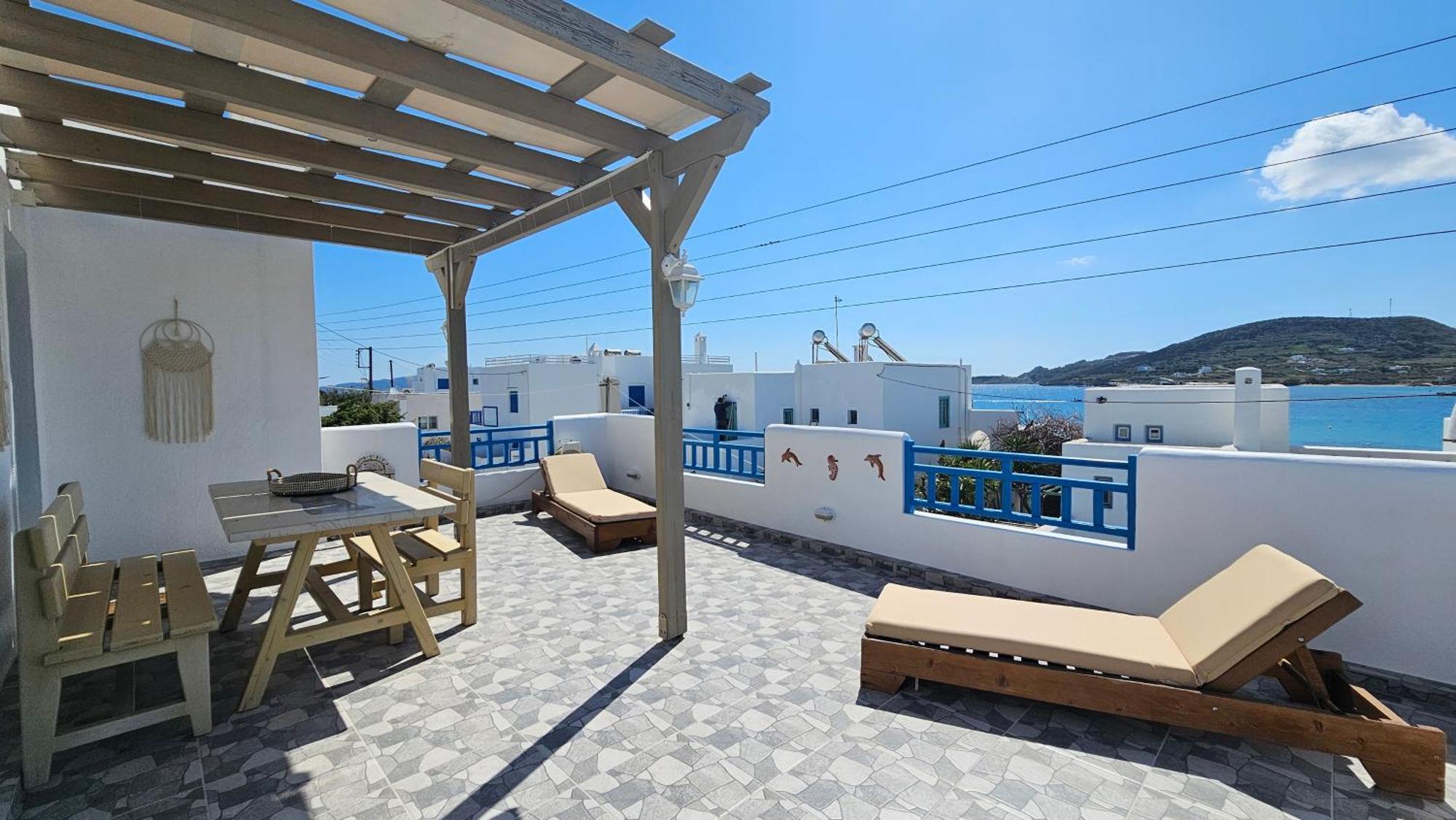 Harmony Villa Milos Pollonia Bagian luar foto