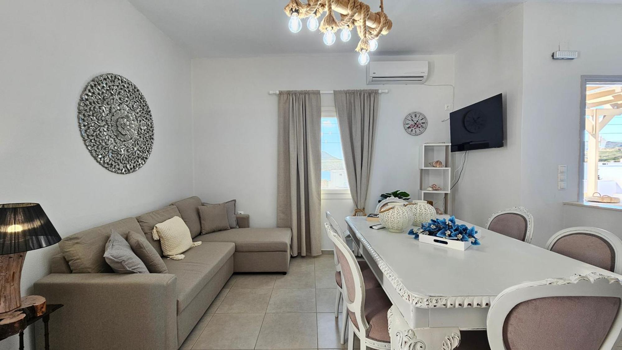 Harmony Villa Milos Pollonia Bagian luar foto